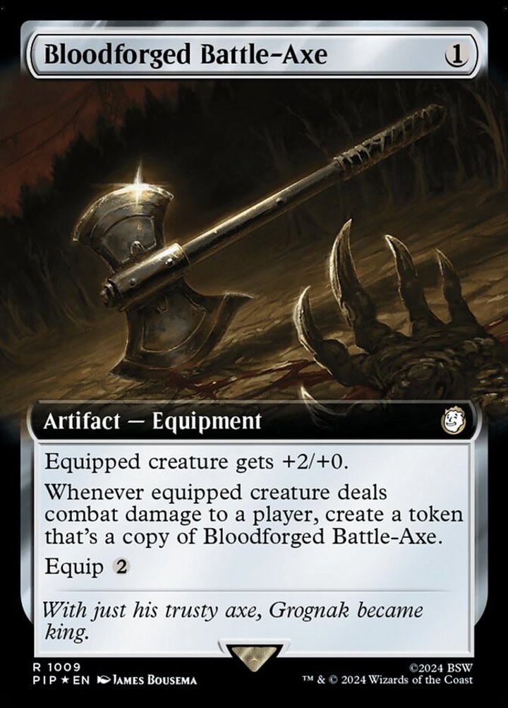 Bloodforged Battle-Axe (V.3)