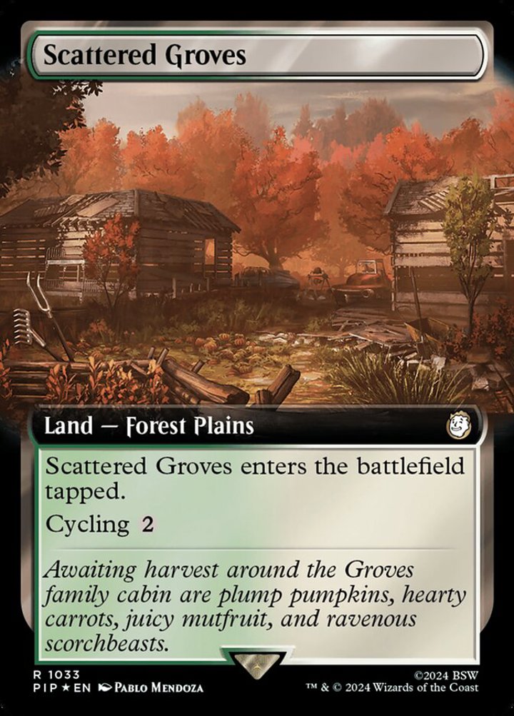 Scattered Groves (V.3)