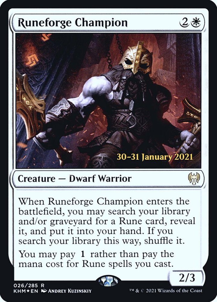 Runeforge Champion (V.1)