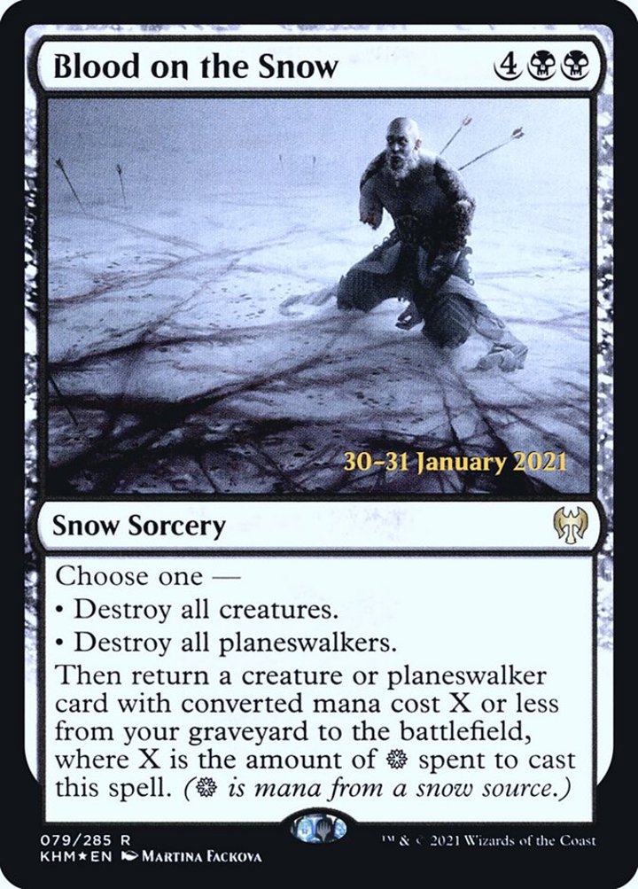 Blood on the Snow (V.1)