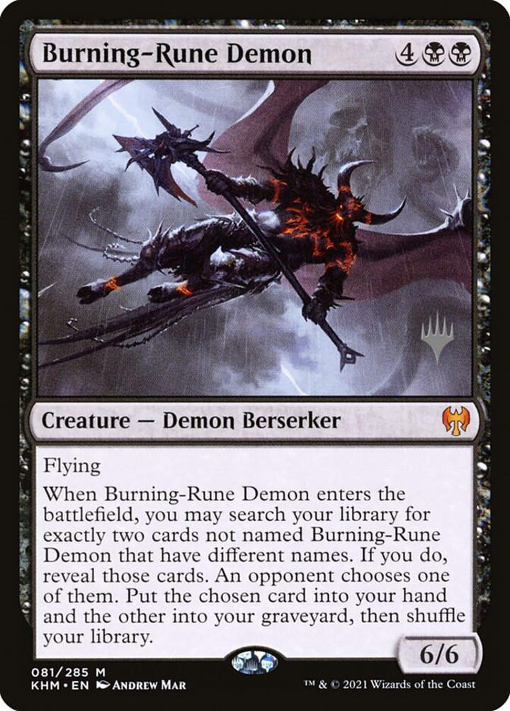 Burning-Rune Demon (V.2)