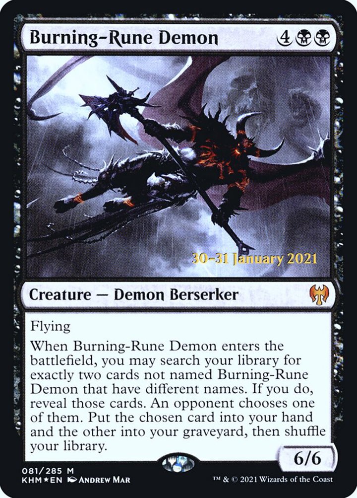 Burning-Rune Demon (V.1)