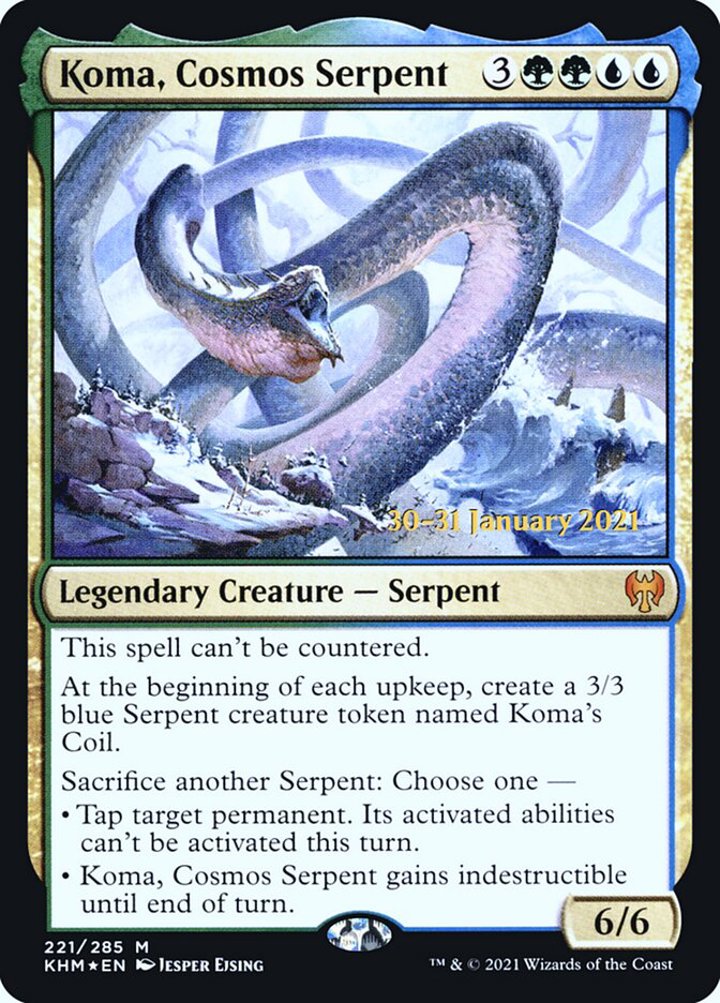 Koma, Cosmos Serpent (V.1)