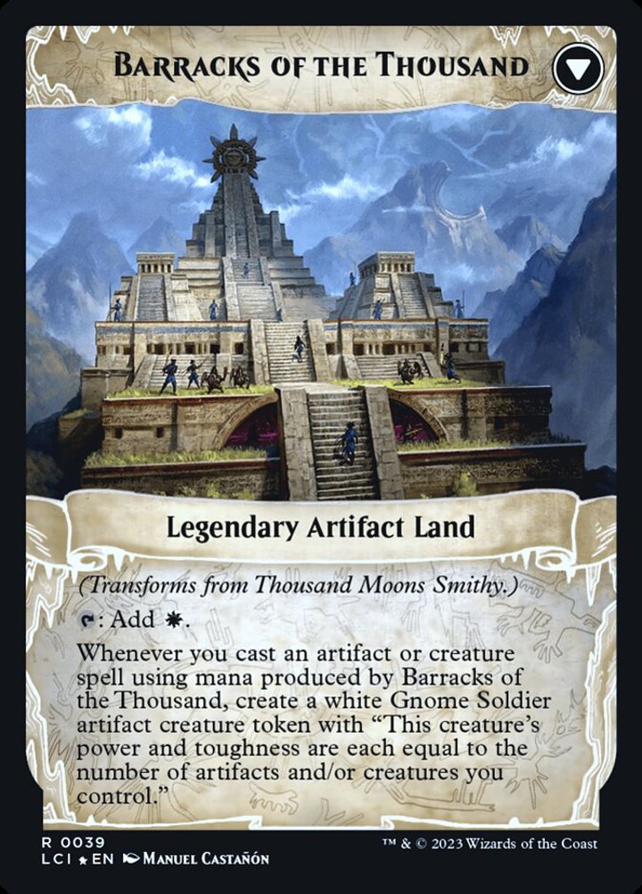 Thousand Moons Smithy // Barracks of the Thousand (V.1)