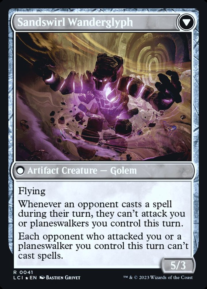 Unstable Glyphbridge // Sandswirlwanderglyph (V.1)