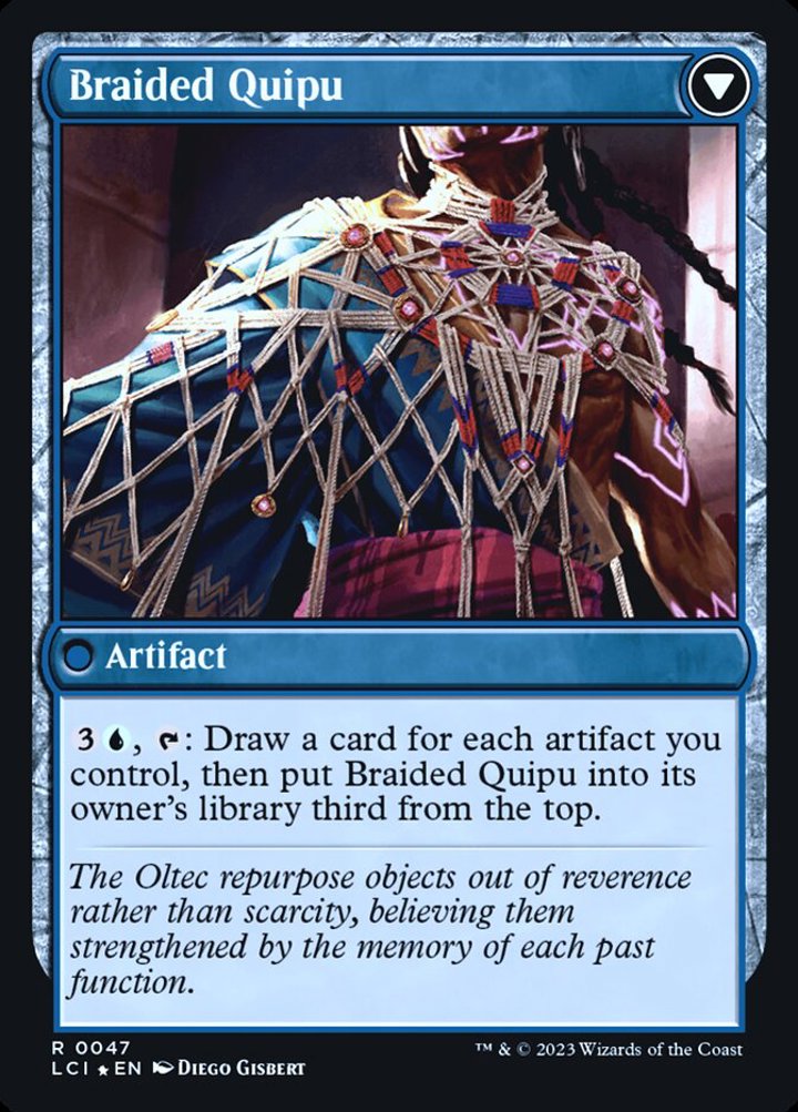 Braided Net // Braided Quipu (V.1)