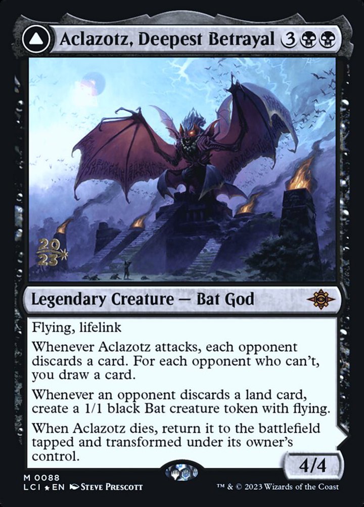 Aclazotz, Deepest Betrayal // Temple of the Dead (V.1)