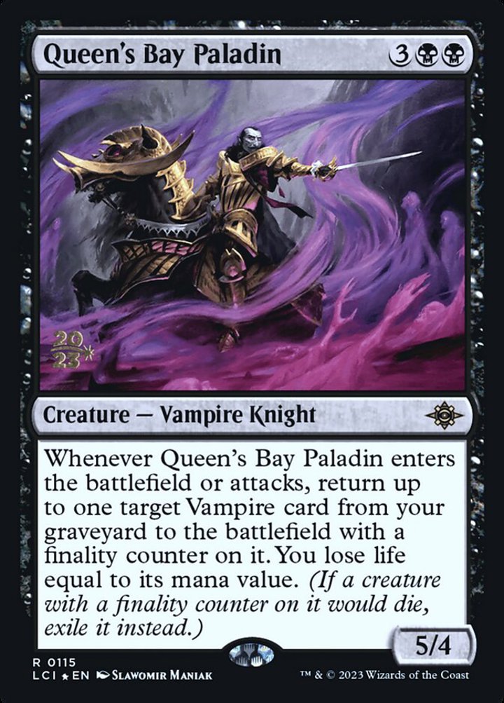Queen's Bay Paladin (V.1)