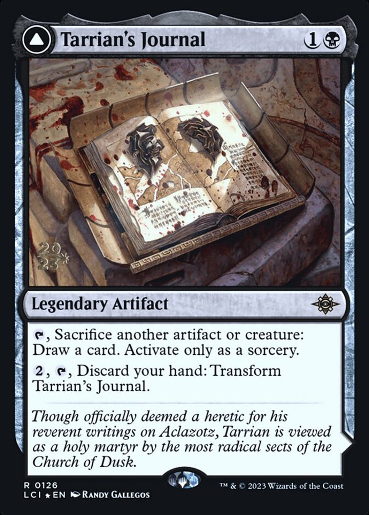 Tarrian's Journal // The Tomb of Aclazotz (V.1)