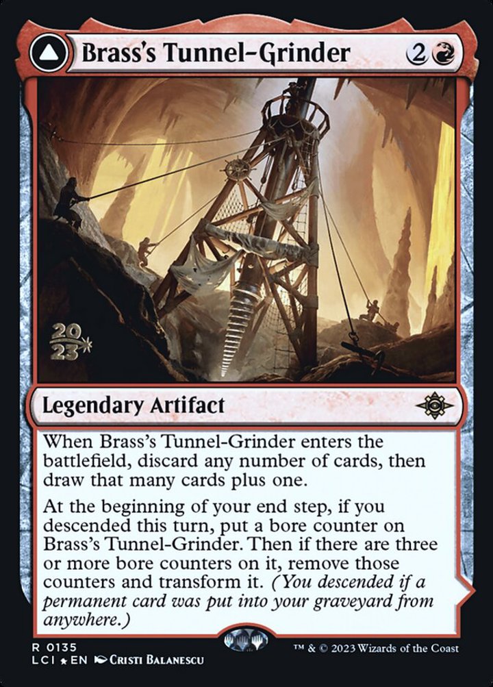 Brass's Tunnel-Grinder // Tecutlan, the Searing Rift (V.1)