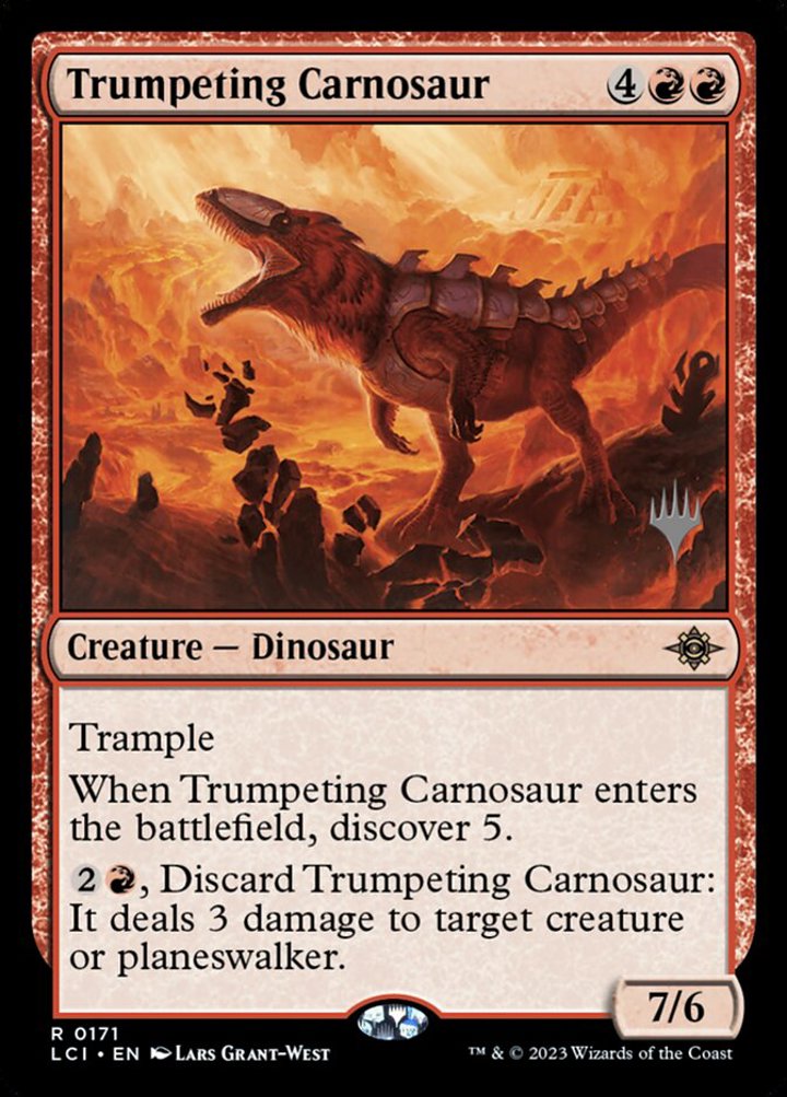 Trumpeting Carnosaur (V.2)