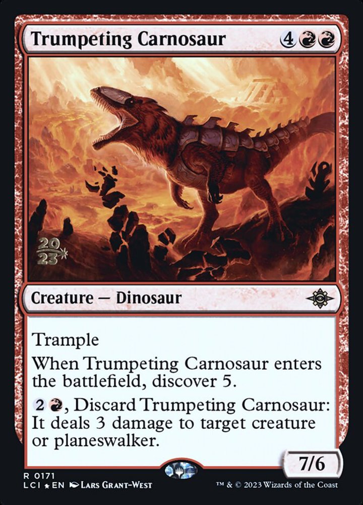 Trumpeting Carnosaur (V.1)