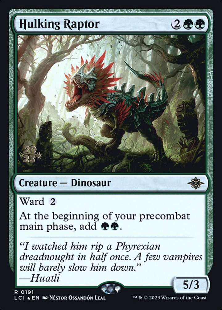 Hulking Raptor (V.1)