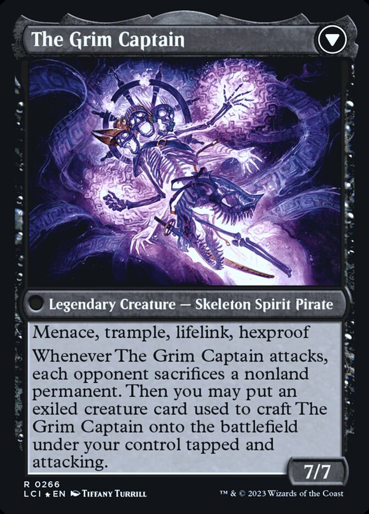 Throne of the Grim Captain // The Grim Captain (V.1)