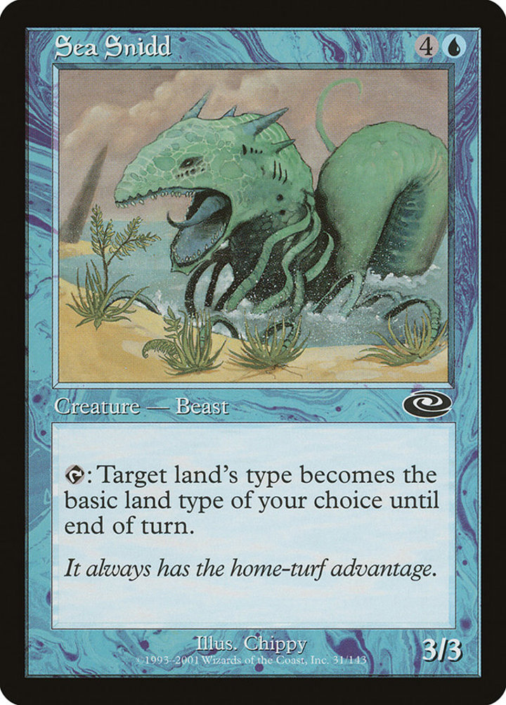 Sea Snidd Single: Magic: The Gathering Planeshift Einzelkarte