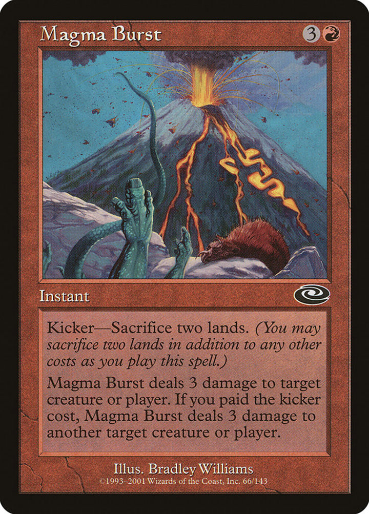Magma Burst Single: Magic: The Gathering Planeshift Einzelkarte
