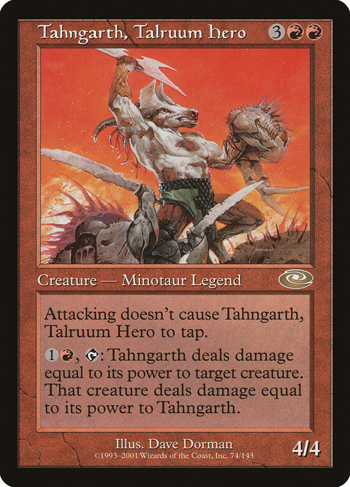 Tahngarth, Talruum Hero (V.1)