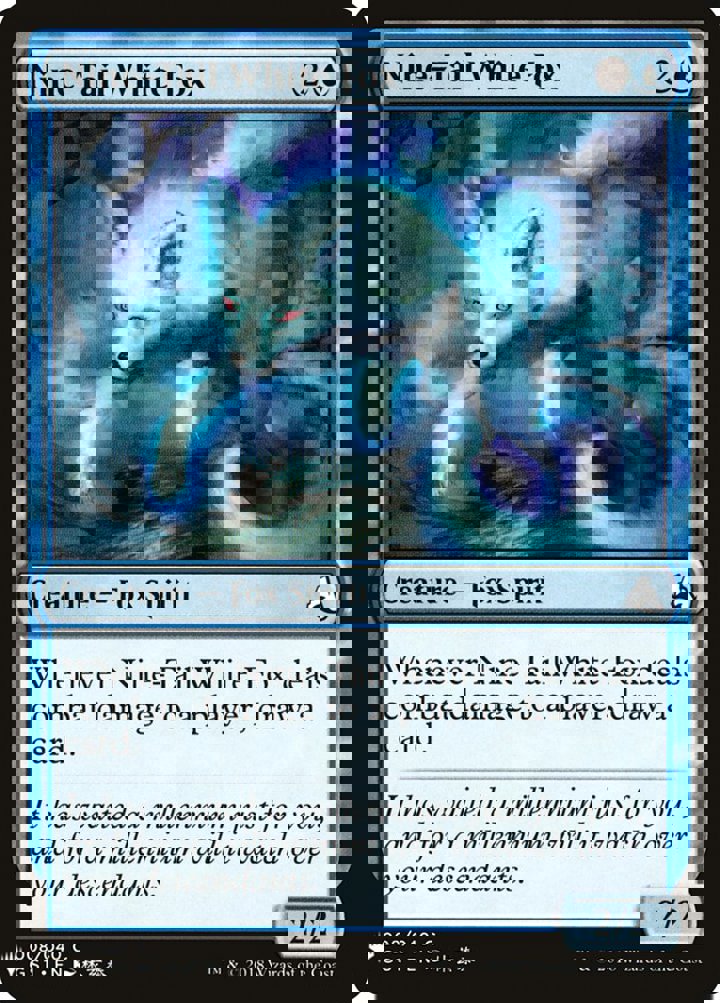 Nine-Tail White Fox