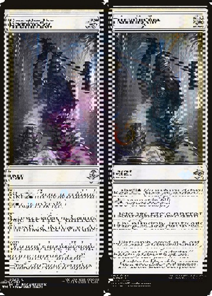 Dismantling Blow