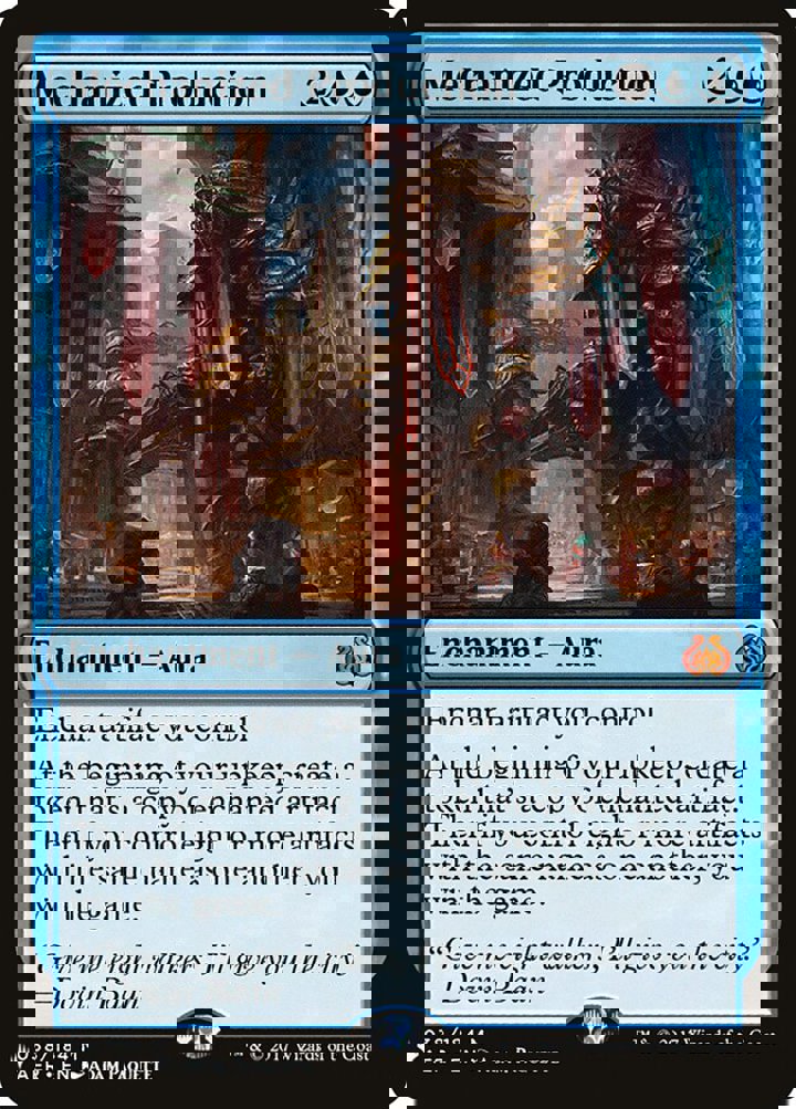 Mechanized Production