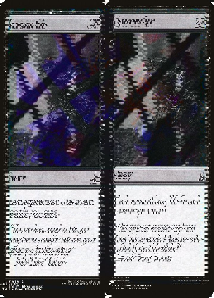Gruesome Fate