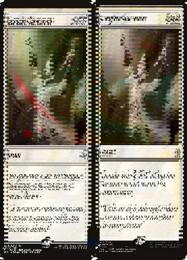 Sanguine Sacrament