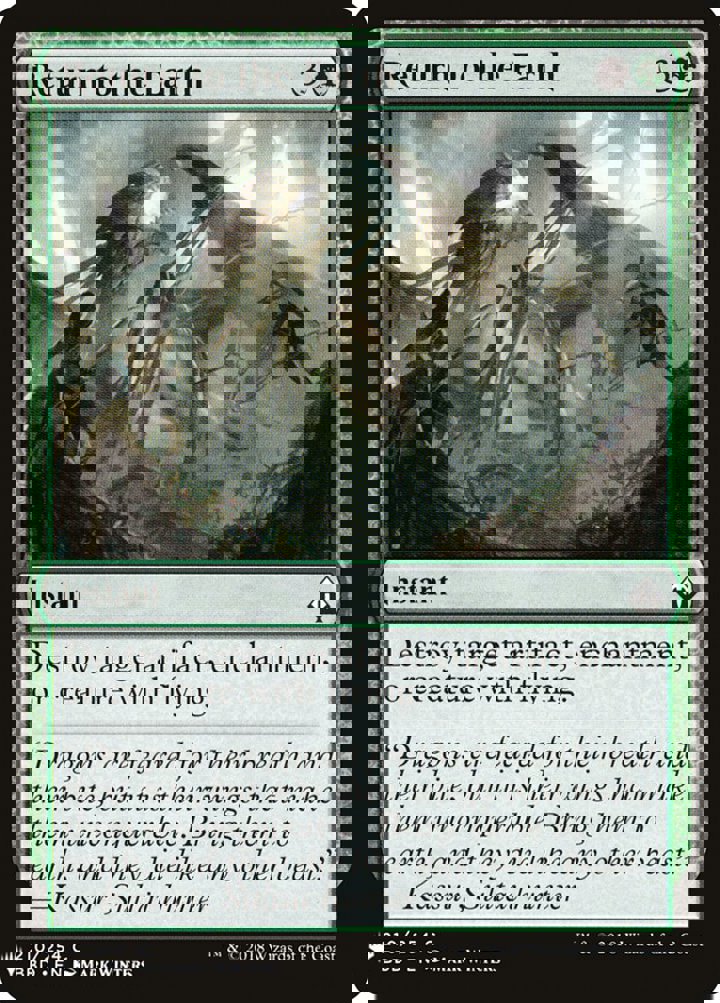 Return to the Earth