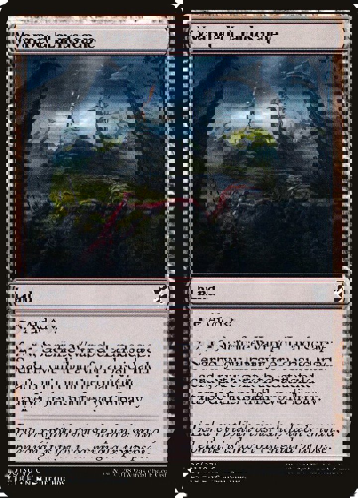 Warped Landscape