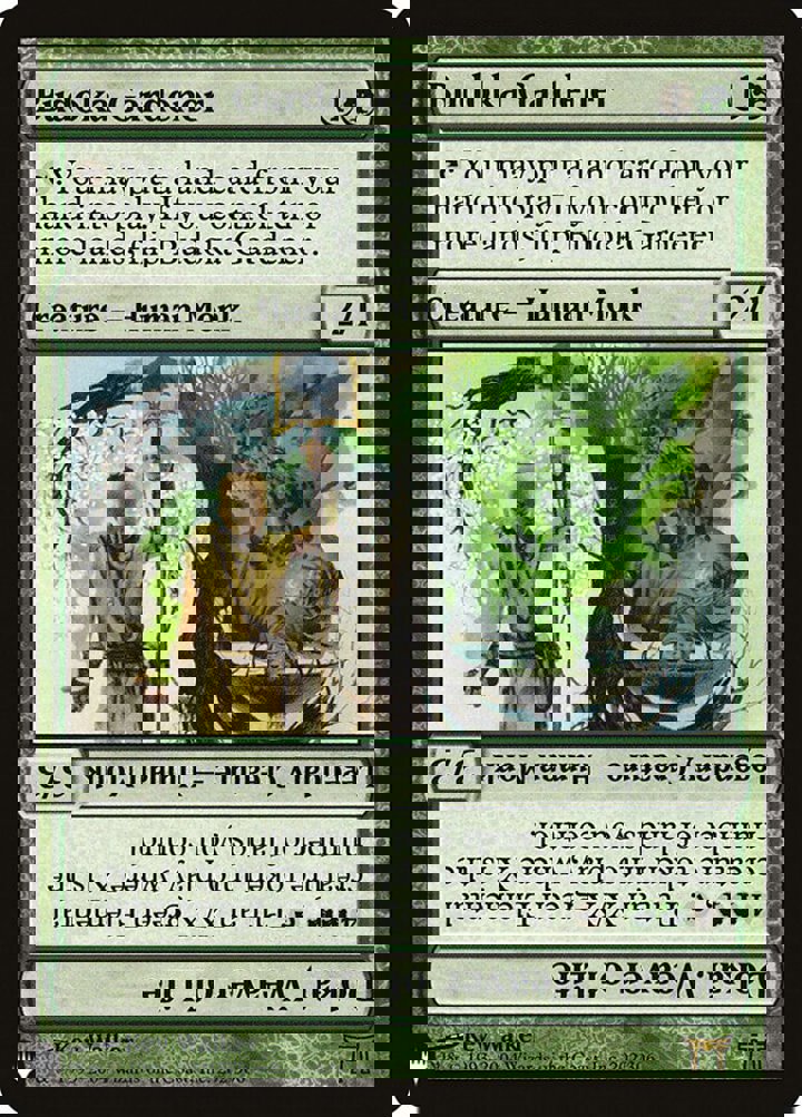 Budoka Gardener // Dokai, Weaver of Life