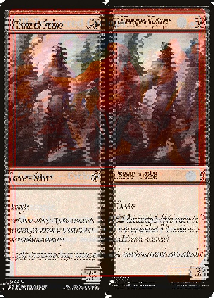 Ill-Tempered Cyclops