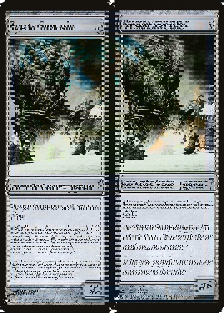 Phyrexian Snowcrusher