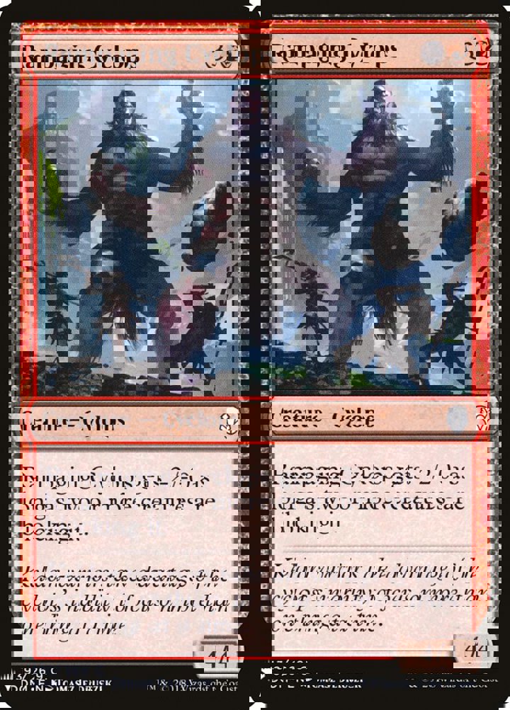 Rampaging Cyclops