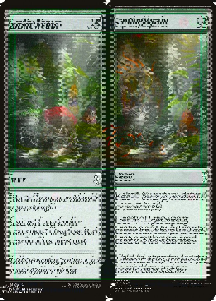 Saproling Migration