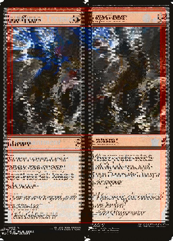 Impact Tremors