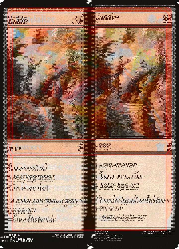 Vandalize