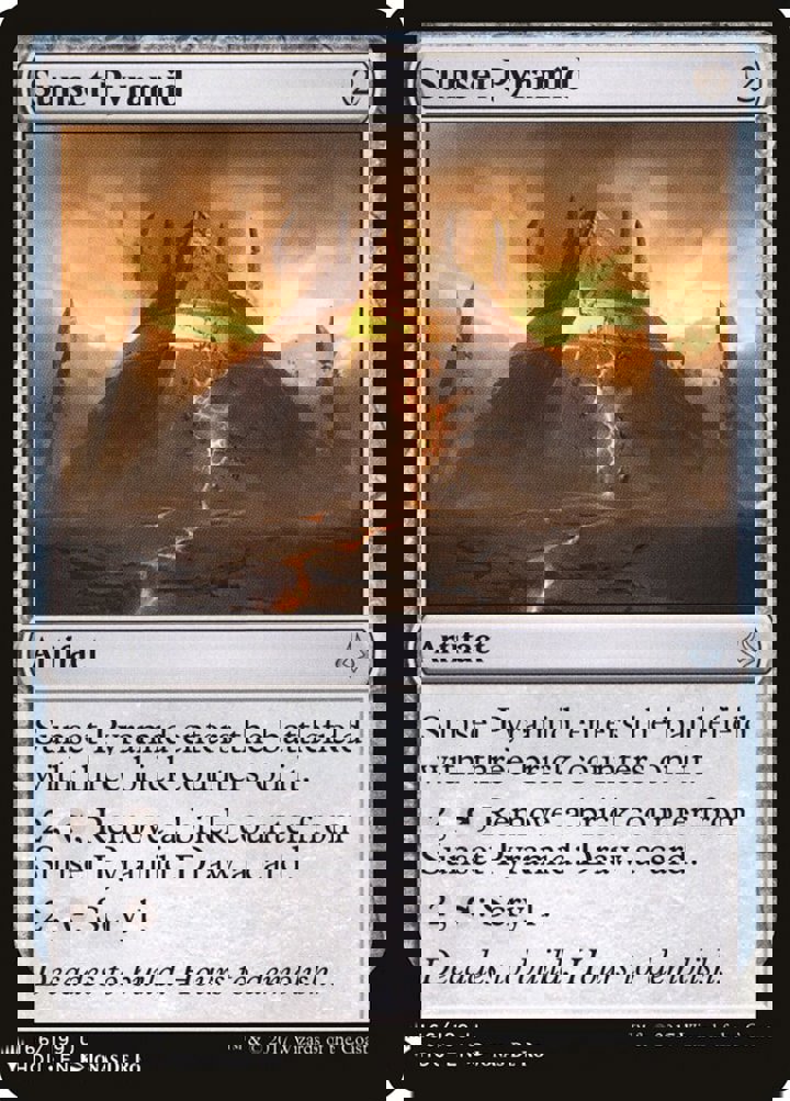 Sunset Pyramid