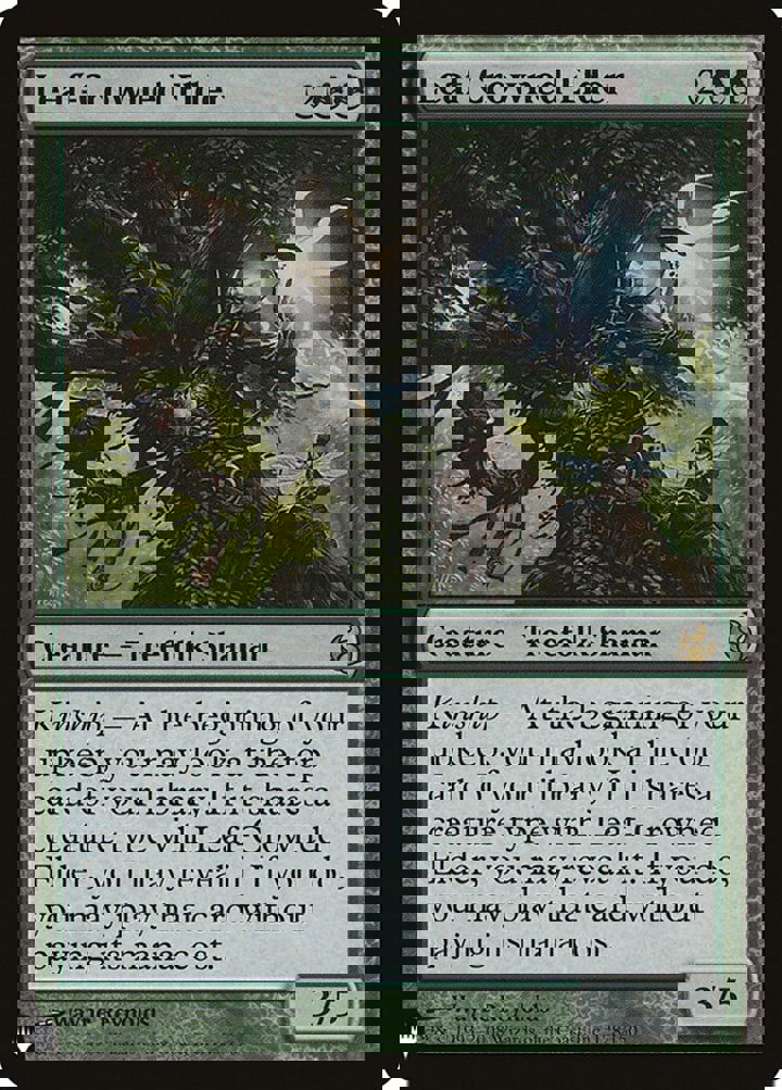 Leaf-Crowned Elder