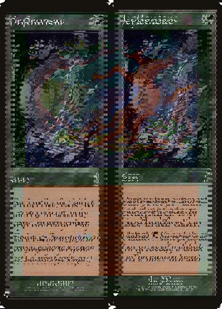 Deep Reconnaissance