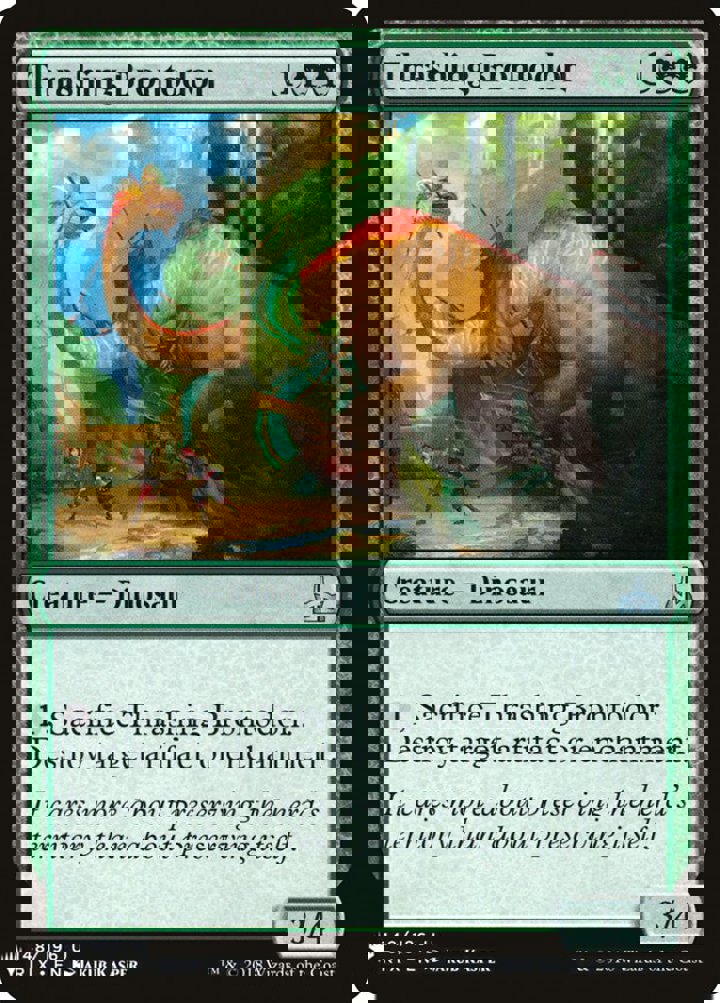 Thrashing Brontodon