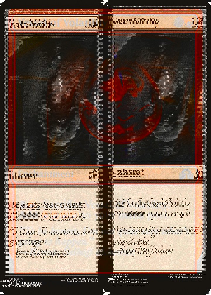 Vessel of Volatility