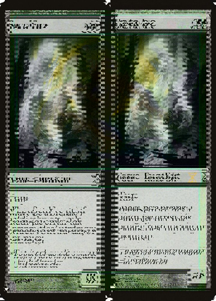 Spectral Force