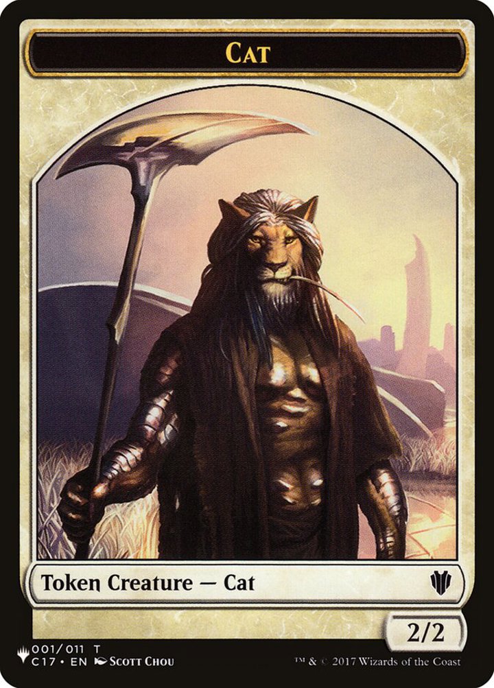 Cat Token (W 2/2) // Citizen Token (GW 1/1)