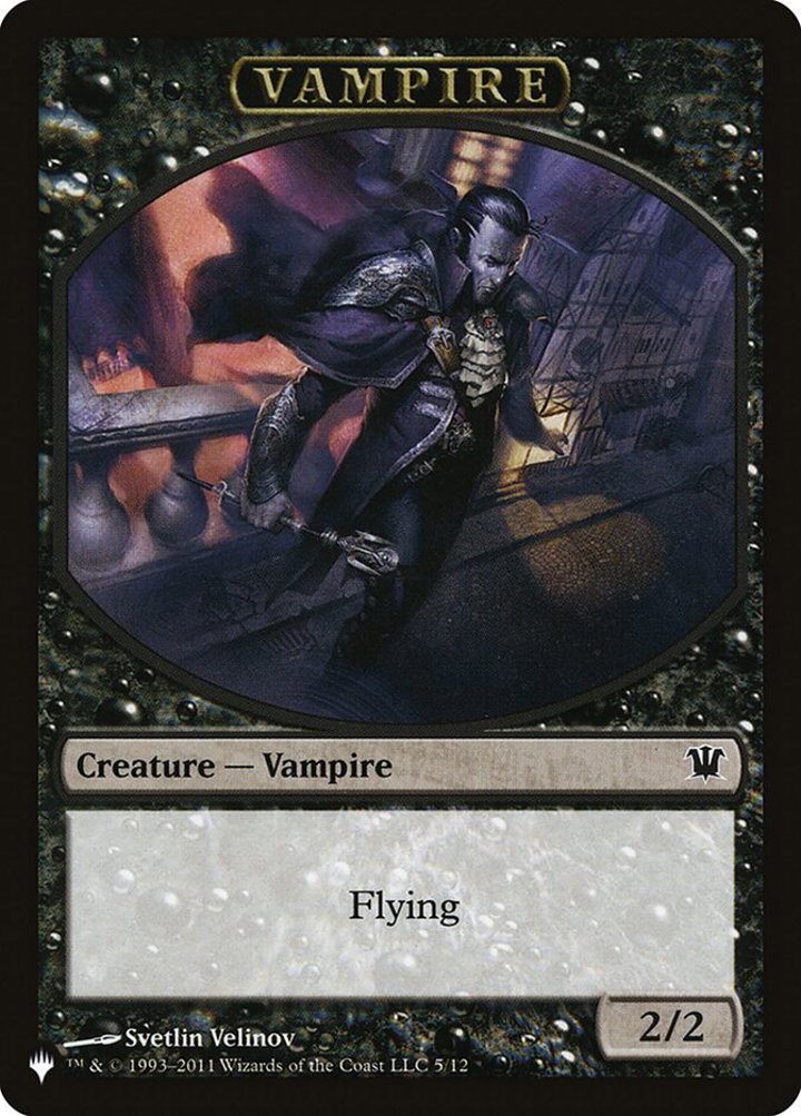Vampire Token (B 2/2) // Zombie Token (B 2/2)