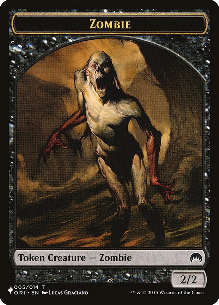 Vampire Token (B 2/2) // Zombie Token (B 2/2)