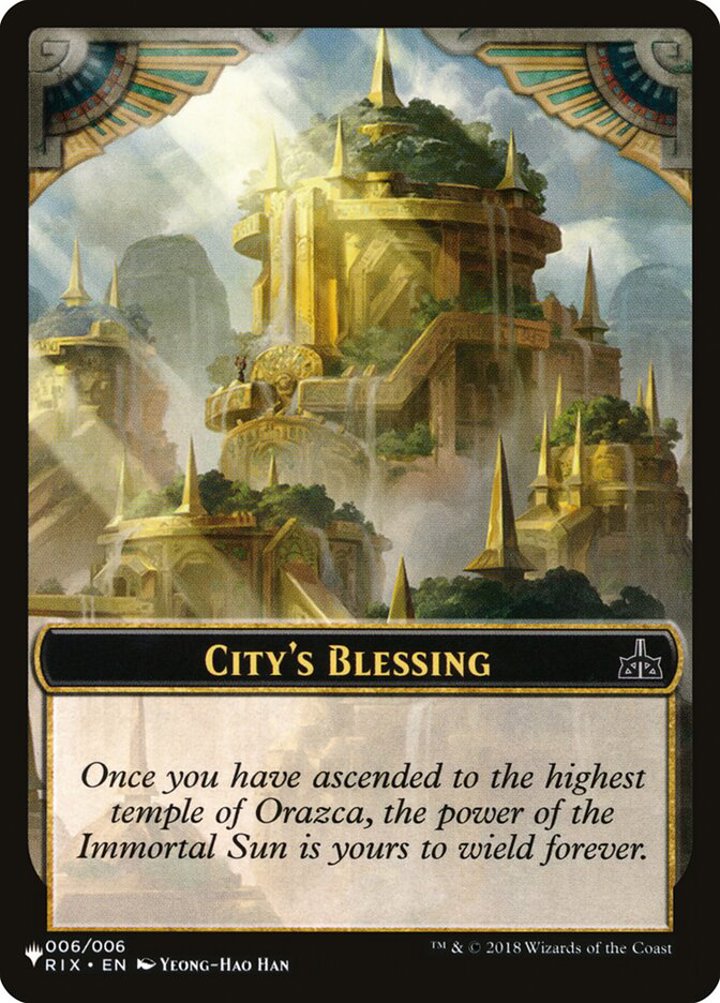 City's Blessing Token // The Monarch