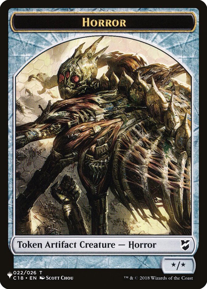 Inkling Token (WB 2/1) // Horror Token (A */*)