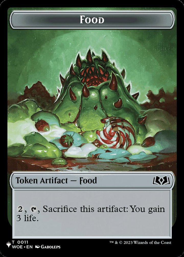 Food Token // Plant Token (G 0/1)