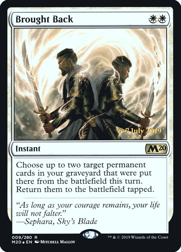 Brought Back (V.2)