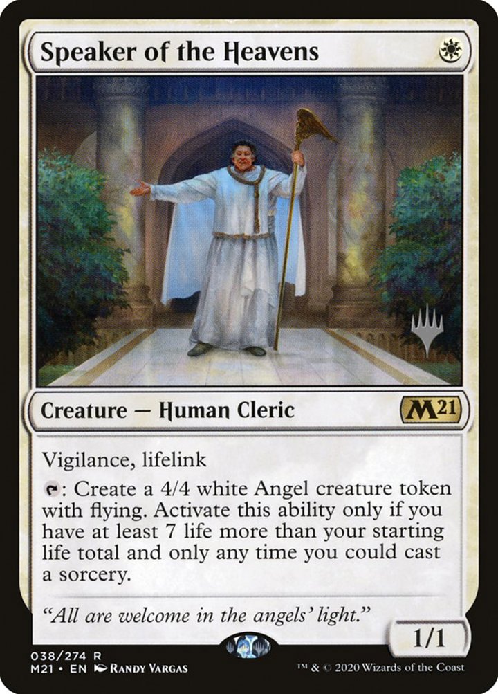 Speaker of the Heavens (V.1)
