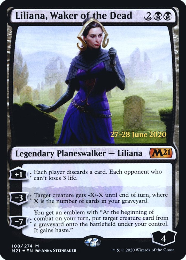 Liliana, Waker of the Dead (V.2)